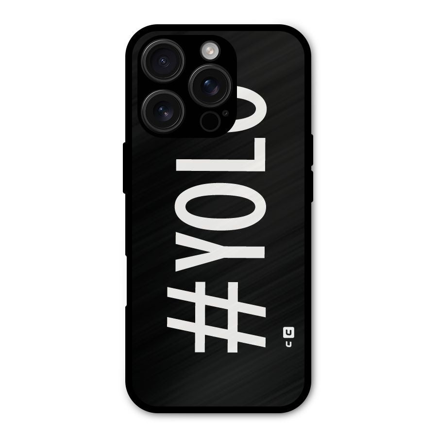 Yolo Shockproof Hybrid Protection (Metal + TPU) Back Case Cover