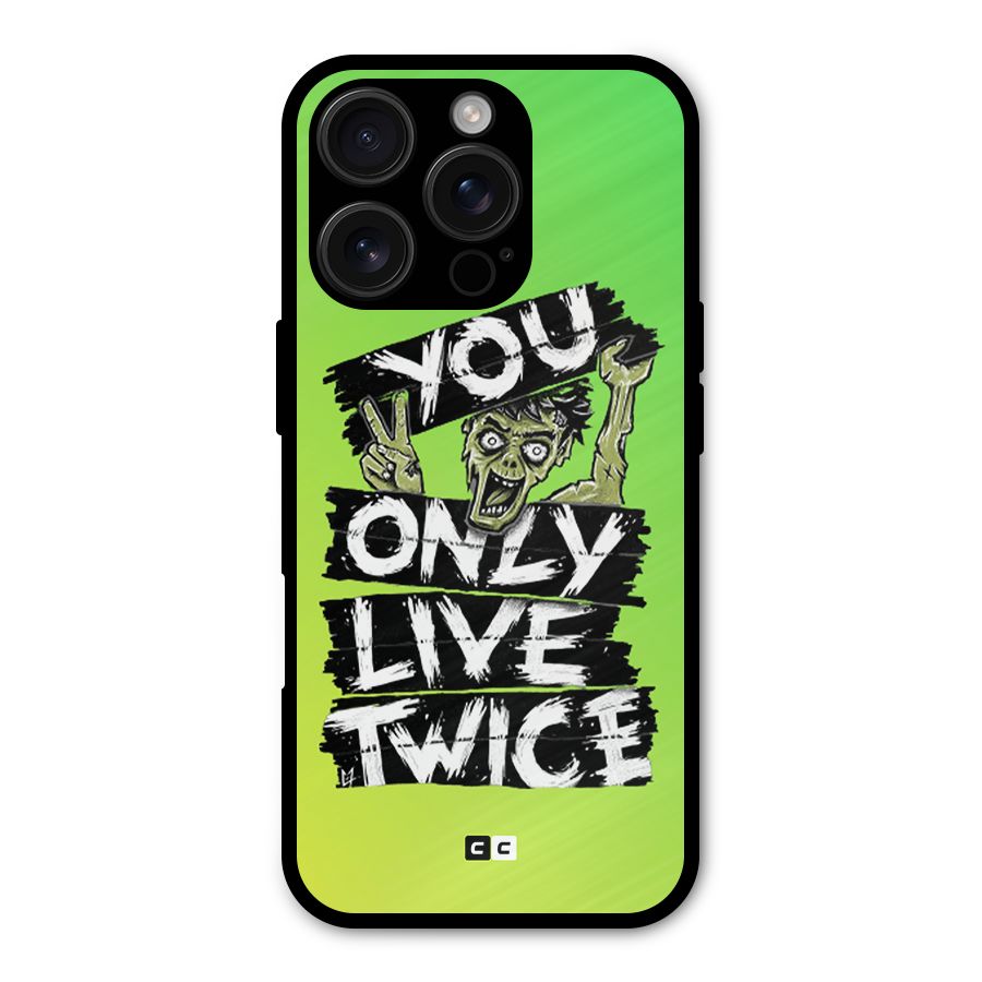 Yolo Zombie Shockproof Hybrid Protection (Metal + TPU) Back Case Cover
