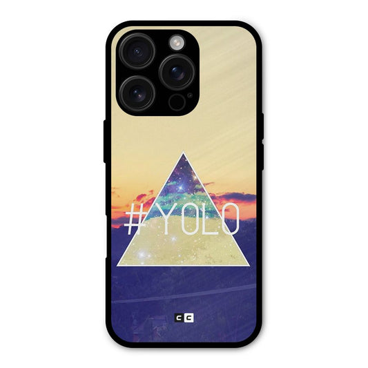 Yolo illuminati Shockproof Hybrid Protection (Metal + TPU) Back Case Cover