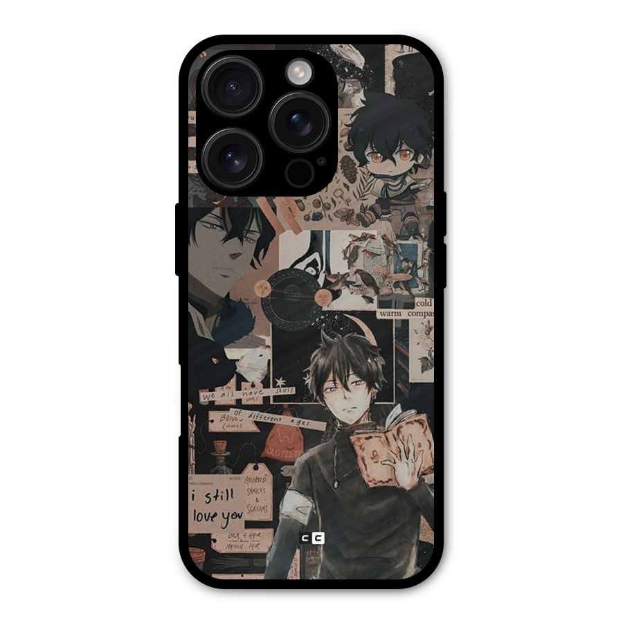 Yuno Collage Shockproof Hybrid Protection (Metal + TPU) Back Case Cover