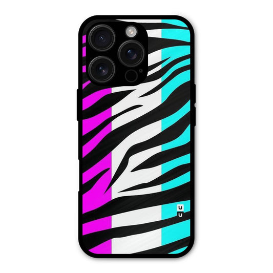 Zebra Texture Shockproof Hybrid Protection (Metal + TPU) Back Case Cover